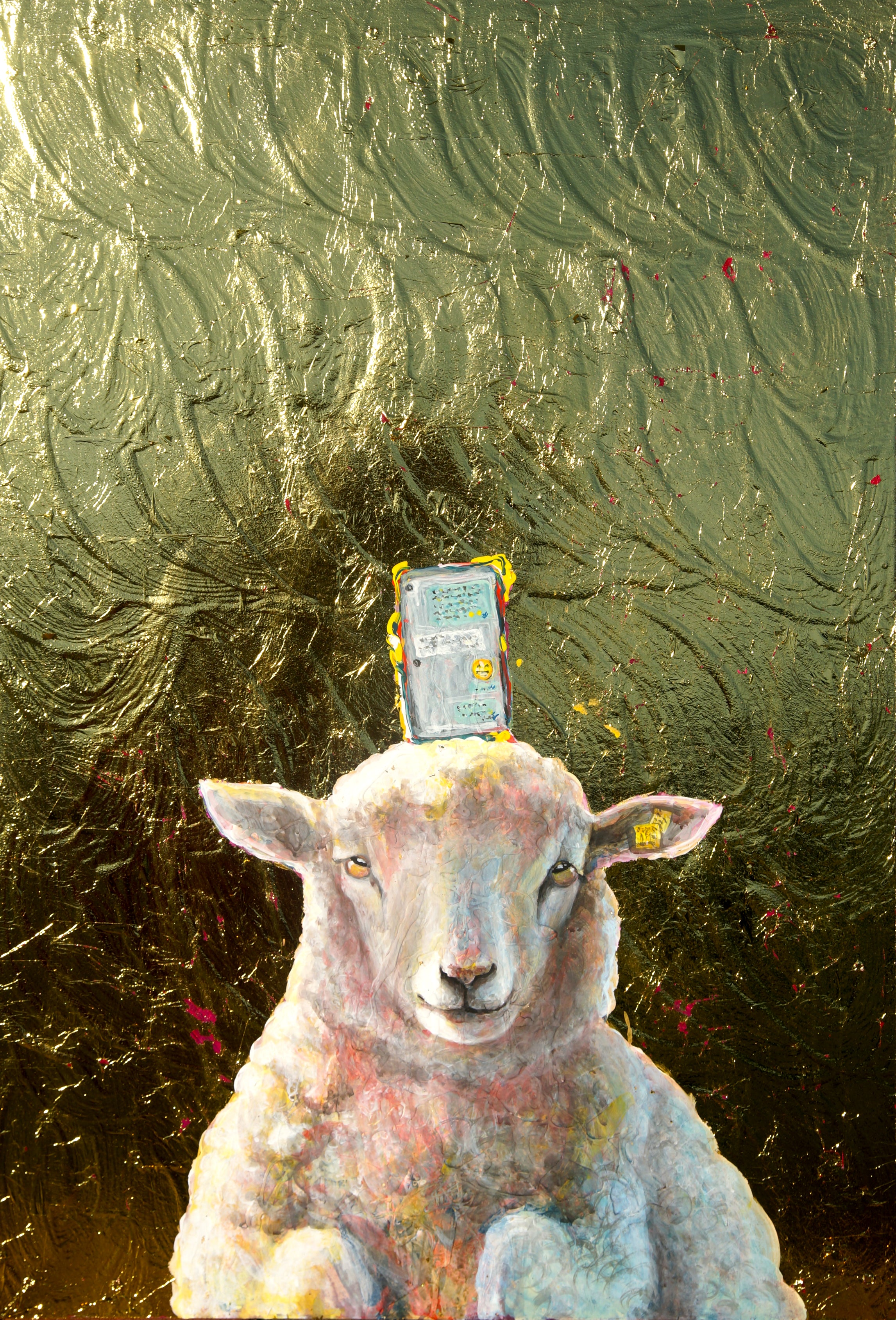 Oh! Sitzt da etwas drauf?