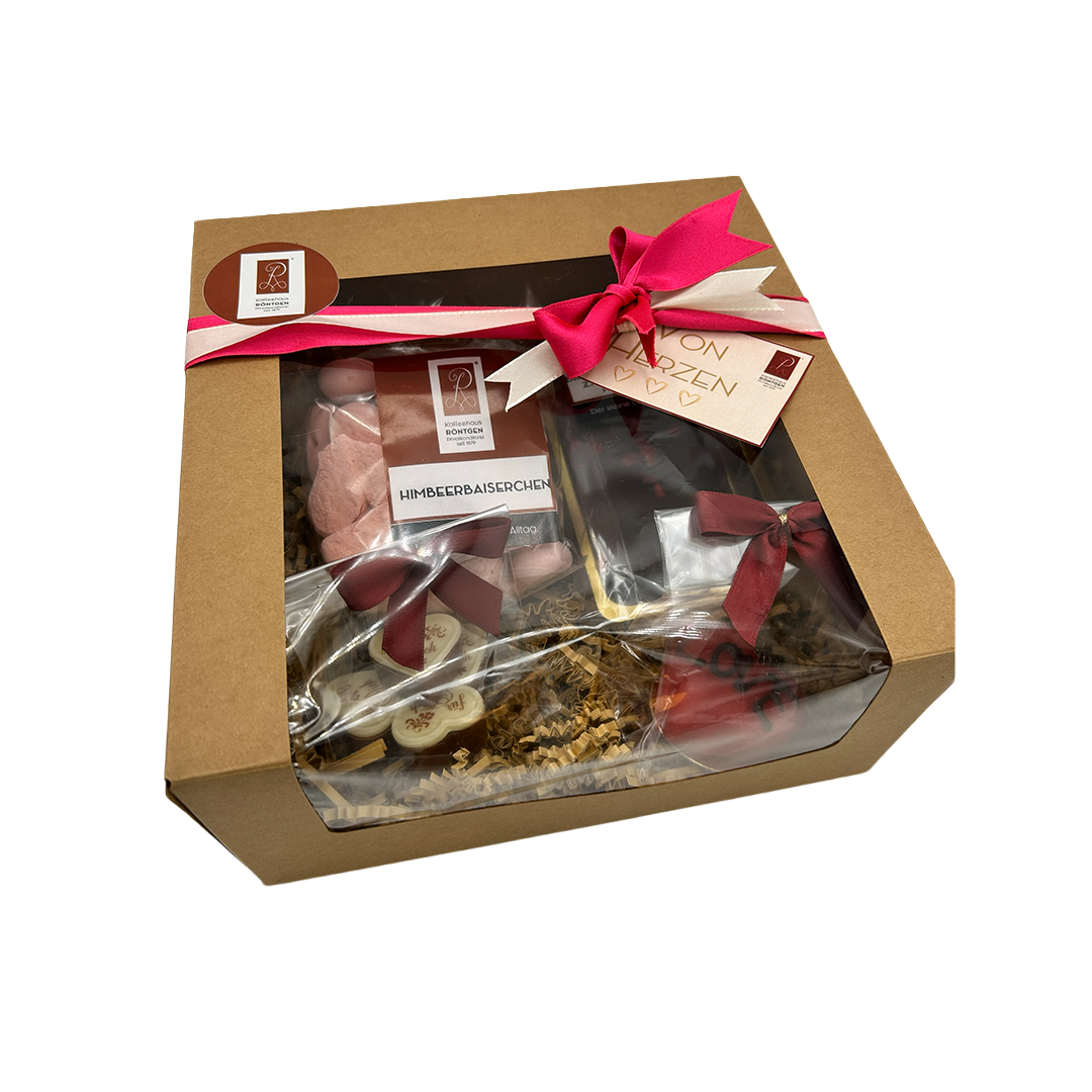 Valentinstags-Geschenkbox
